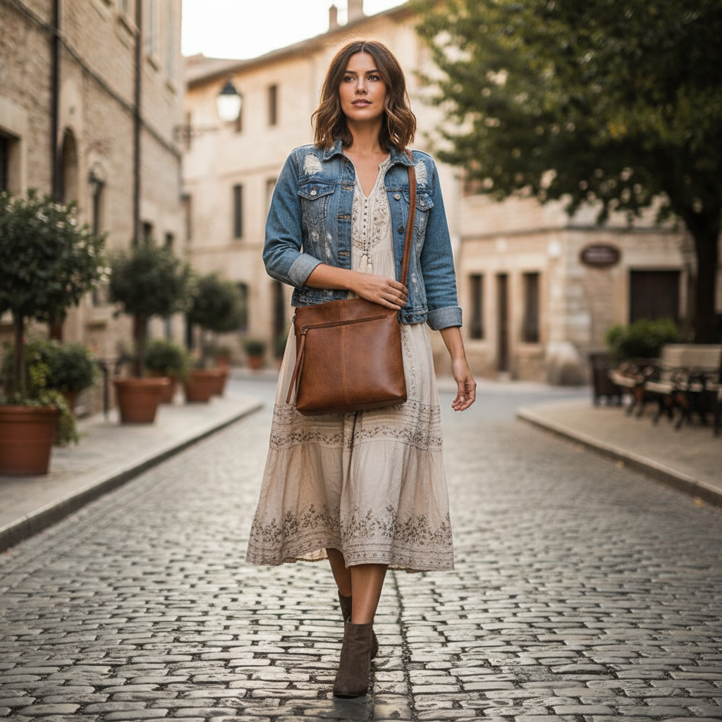 Lena | Retro Umhängetasche Firkanet