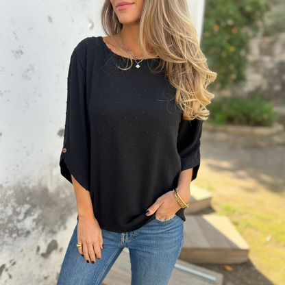 Romea | Lockere Bluse mit Ärmeln