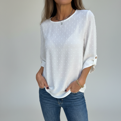 Romea | Lockere Bluse mit Ärmeln